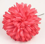 Flamenco Mum flower. Coral.12cm 3.800€ #504190133CRL